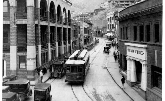 Bisbee's Main street in the early 1900s was a bustling place.