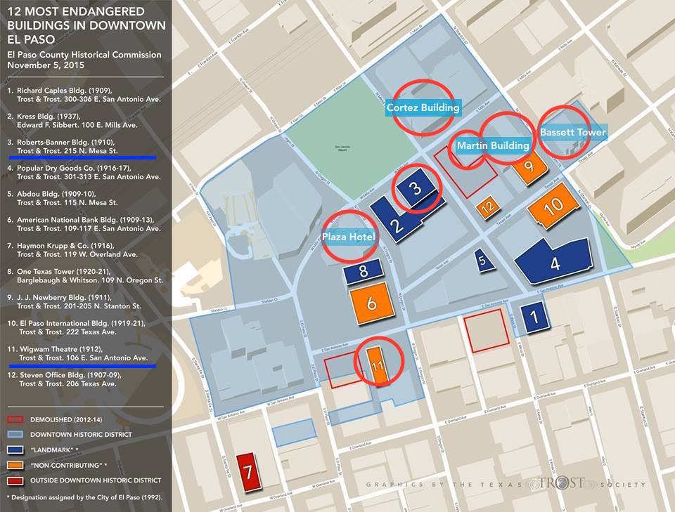 Endangered Buildings Exhibition Design