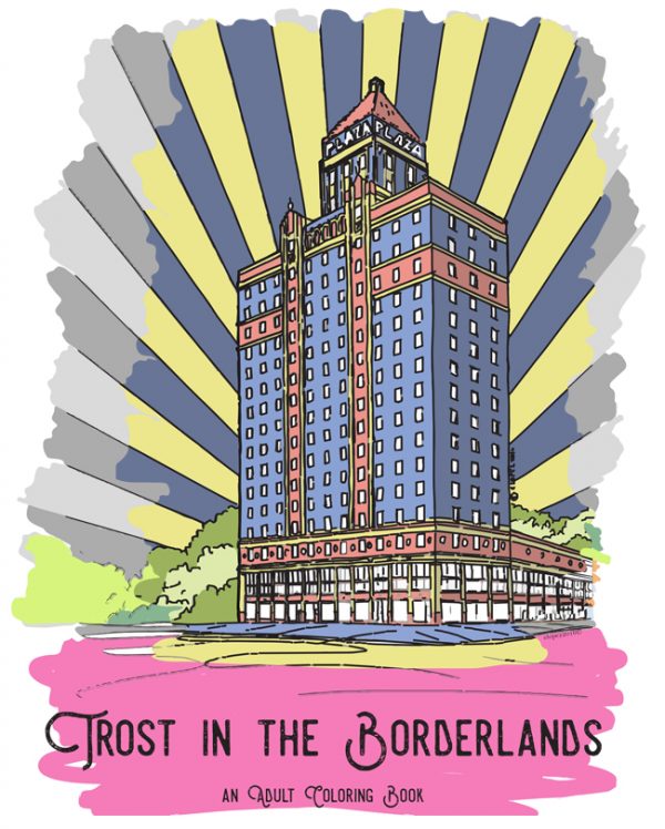 Trost in the Borderlands Coloring Book