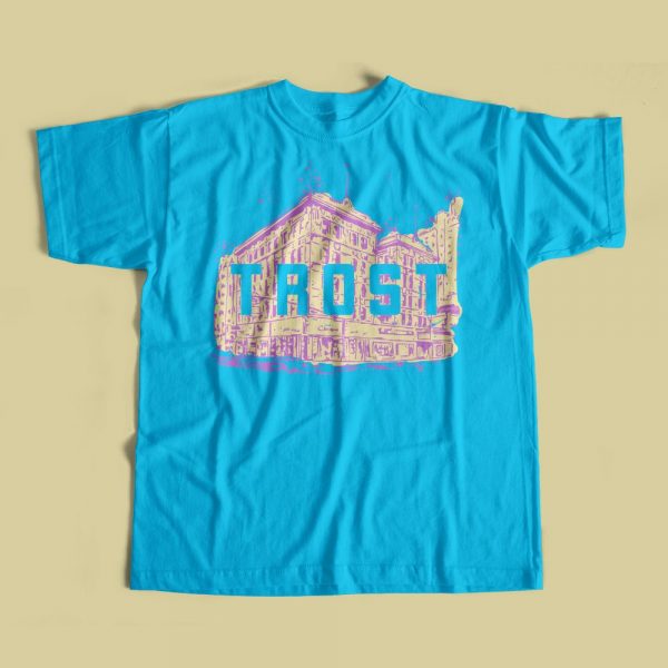 Texas Trost Society Banner Building T-shirt